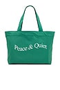 view 1 of 5 Wordmark Pigment Dyed Tote Bag in Forest