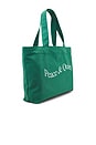 view 3 of 5 Wordmark Pigment Dyed Tote Bag in Forest