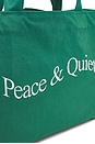 view 5 of 5 Wordmark Pigment Dyed Tote Bag in Forest
