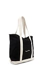 view 3 of 5 Wordmark Boat Tote in Black