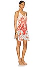 view 2 of 3 MINIVESTIDO LYRA in Coral