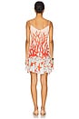 view 3 of 3 MINIVESTIDO LYRA in Coral