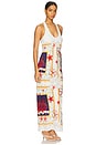 view 2 of 3 Luis Maxi Dress in Coral