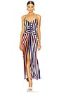 view 5 of 5 VESTIDO COMPASS in Stripe