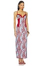 view 2 of 4 Sakura Mixed Celine Dress in Multi