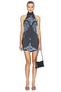 view 1 of 3 VESTIDO OBSIDIAN in Black
