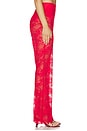 view 3 of 6 Aka Sukara Laced Tailored Pant in Red