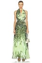 view 4 of 4 Midori Pleated Estelle Top in Green
