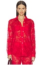 view 1 of 5 CAMISA CLÁSICA AKA SUKARA in Red