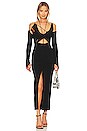 view 1 of 3 Calis On A Saturday Night 2.3 Dress in Black