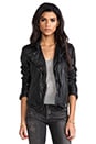 view 1 of 6 Pola Moto Jacket in Black