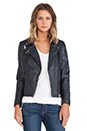 view 1 of 5 Milou Quilted Biker in Coal