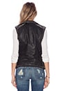 view 4 of 4 Kate Moss Leather Studded Vest in Black