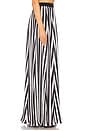 view 3 of 6 Canoa Maxi Skirt in Black & Off White
