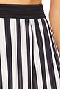 view 6 of 6 Canoa Maxi Skirt in Black & Off White