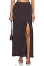 view 1 of 7 Canoa Skirt in Brown