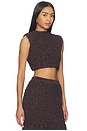 view 2 of 5 Taino Top in Brown