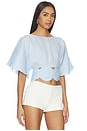 view 2 of 4 Redondo Top in Baby Blue