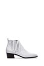 view 1 of 5 BOTTINES À TALON HANDLER in White Croc