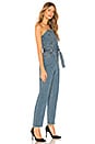 view 2 of 3 Marselle Jumpsuit in Distressed Blue