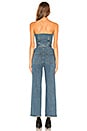 view 3 of 3 Marselle Jumpsuit in Distressed Blue