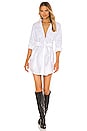 view 1 of 4 Emmerson Shirt Dress in White
