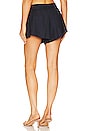 view 3 of 4 Alina Shaped Hem Suit Short in Ink