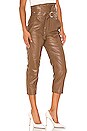 view 2 of 4 Anniston Leather Pant in Cognac