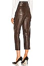 view 3 of 4 Brennan Leather Pant in Chestnut