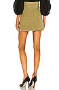 view 3 of 4 Brooke Heavy Canvas Mini Skirt in Khaki Green