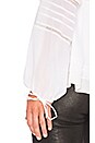 view 5 of 5 Bella Silk Blouse in White