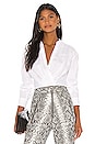 view 1 of 4 Maxwell Linen Shirt in Linen White