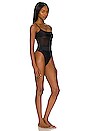 view 2 of 3 Faith One Piece in Black