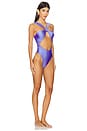 view 2 of 3 MAILLOT DE BAIN SAHAR in Periwinkle