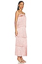 view 2 of 3 Tiered Maxi Dress in Pearl Blush