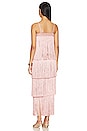 view 3 of 3 Tiered Maxi Dress in Pearl Blush