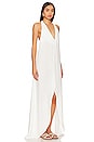 view 3 of 4 Halter Neck Maxi Dress in Ivory