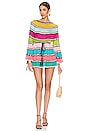 view 1 of 3 x REVOLVE Crochet Rainbow Dress in Rainbow Multi