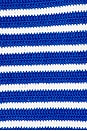 view 5 of 5 Loulou Striped Cardigan in Blue & White