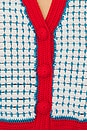 view 5 of 5 Maje Hand Crochet Vest in Multi