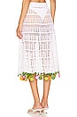 view 3 of 5 X Revolve Crochet Midi Skirt in Ivory