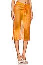 view 2 of 4 X Revolve Crochet Midi Skirt in Orange
