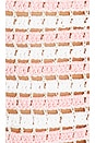 view 5 of 5 x REVOLVE Crochet Mini Skirt in Pink & White