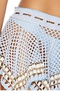 view 6 of 6 Tula Hand-crocheted Skirt in Baby Blue
