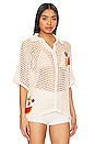 view 2 of 5 X Revolve Crochet Shirt in Natural