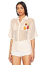 view 3 of 5 X Revolve Crochet Shirt in Natural