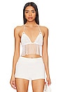 view 1 of 5 X Revolve Beaded Crop Top in Ivory