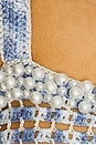 view 5 of 5 Galia Crop Top in Blue & White