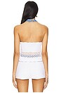 view 3 of 4 x REVOLVE Muse Crop Top in White