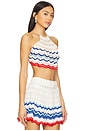 view 2 of 4 Regina Hand Crochet Halter Top in Multi